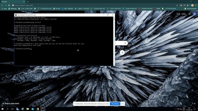 Check if I have Internet - ping to 8.8.8.8 with CMD смотреть онлайн