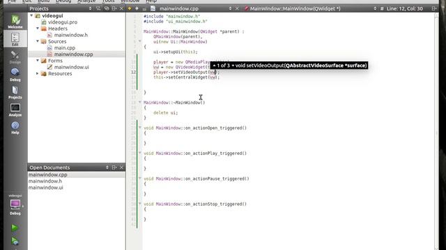 C++ Qt 131 - Media Player GUI смотреть онлайн