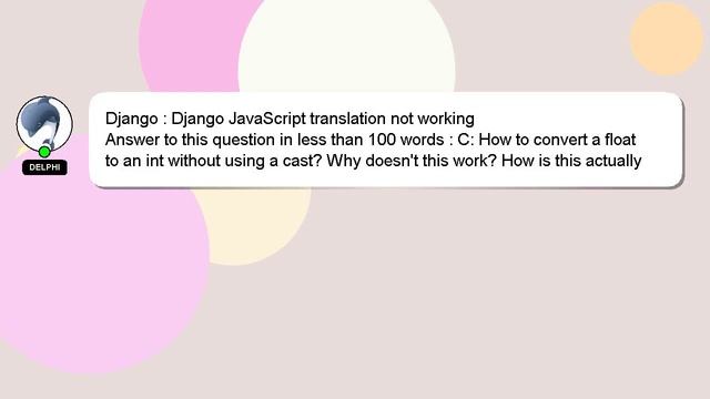 Django : Django JavaScript translation not working смотреть онлайн