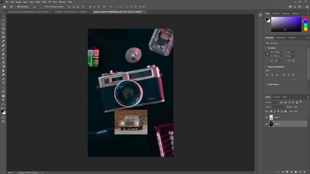 آموزش فتوشاپ - درس 7: ابزار Move Tool смотреть онлайн