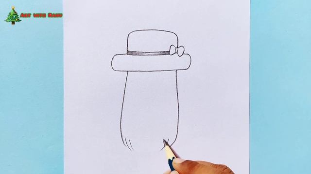 Easy Girl Wearing Hat drawing ? girl drawing ? Pencil drawing ? art video? drawing? смотреть онлайн