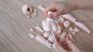 [BJD] Как проклеить и перетянуть куклу [БЖД] урок от WillStore
