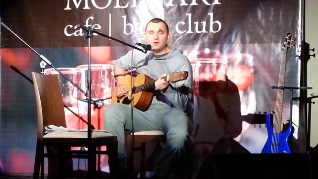 ЧиСтовик @ Halloween Rock-Poetry Party, Molinari Cafe 01.11.2014 (5) смотреть онлайн