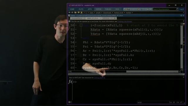 Data-Driven Control: Balanced Truncation and BPOD Example смотреть онлайн