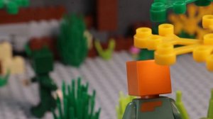 LEGO Minecraft Zombies: The Black Zombie | LEGO Stop motion