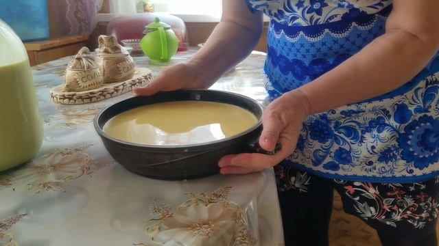 Вкусное Молозиво// (Ĕне ырри) Рецепт из детства//Прекрасное и полезное