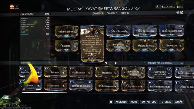 WARFRAME KAVAT SMEETA BUILD, ESPAÑOL NO SE MUERE смотреть онлайн
