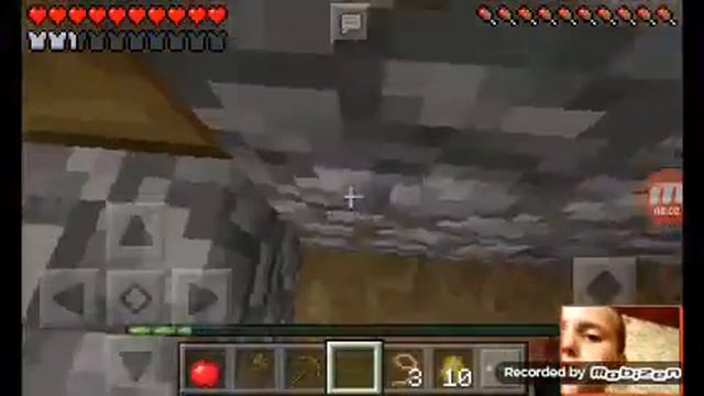 Первые Приключения в Майнкрафте с вебкой номер 3