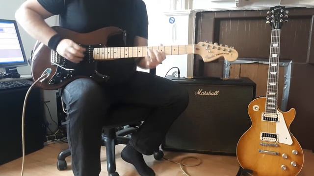 FENDER American Performer Stratocaster walnut смотреть онлайн