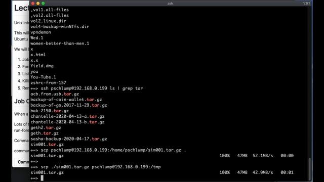 Lect 31 pt3 remote with ssh смотреть онлайн