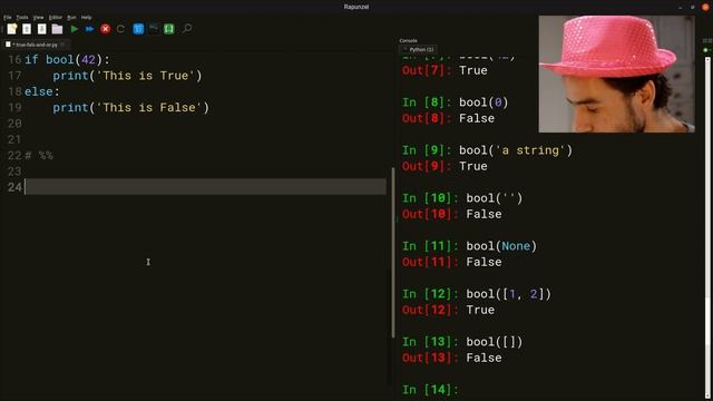 Python basics: So you thought you understood True, False, and, or? смотреть онлайн