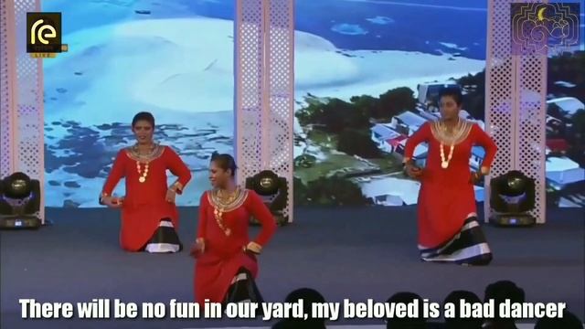 Maldivian Traditional Dance  (Kef Chilini)- English Subtitles