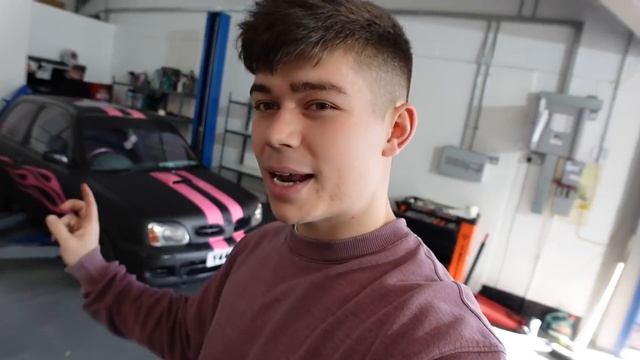 FITTING *INSANE* WHEELS & TYRES TO MY NISSAN MICRA! смотреть онлайн