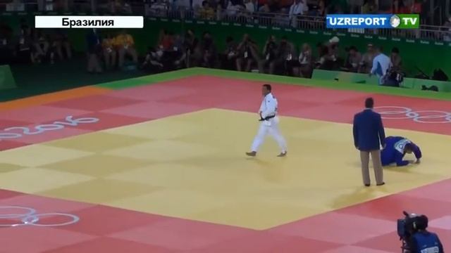Дзюдоист Ришод Собиров принес Узбекистану вторую медаль Олимпиады смотреть онлайн