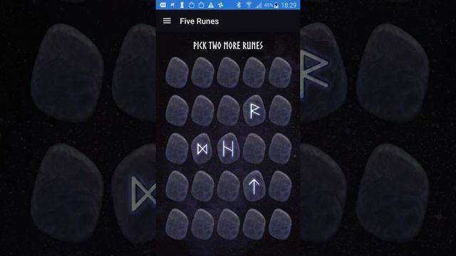 Runic Oracle Android Demo смотреть онлайн
