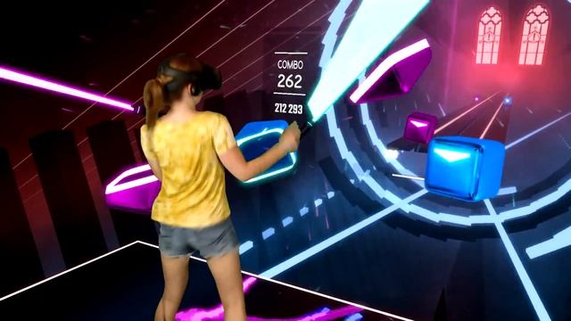Beat Saber || Ducktales Theme Song (Expert) First Attempt + FULL COMBO || Mixed Reality смотреть онлайн