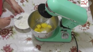 Планетарный миксер Kitfort КТ-1324-3  Пробую сделать бисквит