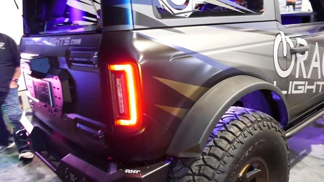 Oracle Lighting Custom Ford Bronco SUV With LED Lights - SEMA 2023 Las Vegas NV смотреть онлайн