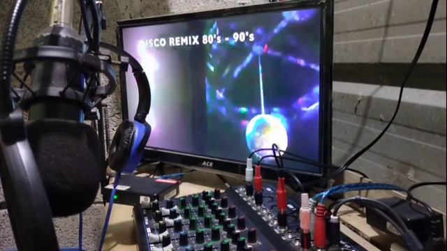 Disco Remix 80's-90's- Home Sound Check Marvin Karaoke TV смотреть онлайн