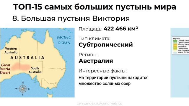 ТОП-15 самых больших пустынь мира. А также интересные факты о каждой из них смотреть онлайн