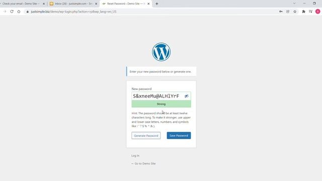Reset Password for Wordpress смотреть онлайн