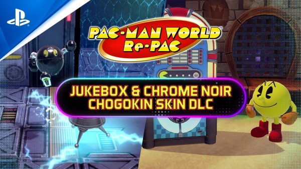 Pac Man World Re-Pac Jukebox & Chrome Noir Chogokin DLC   PS5 & PS4 Games