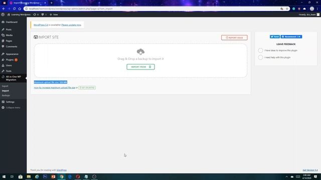 Increase the upload limit for All in One WP Migration Plugin( Latest Version 7.19) 2020 | UPDATED смотреть онлайн