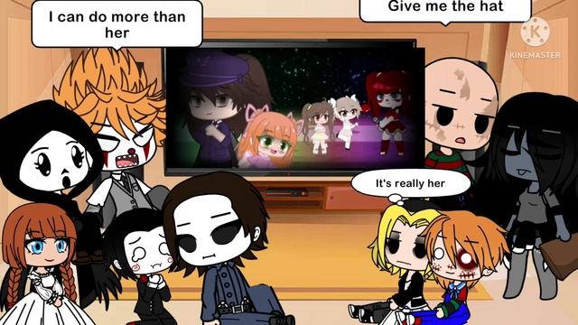 Horror Movies React to Elizabeth's Voice Lines {Gacha Club} смотреть онлайн