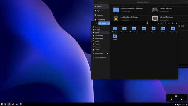 Sardi and Surfn icons visiting Solus Budgie 4.3 смотреть онлайн