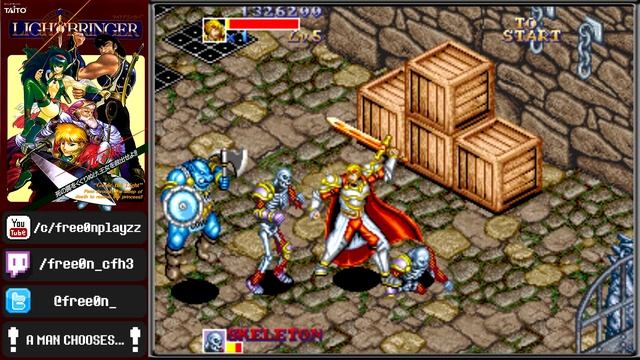 LIGHT BRINGER (1994) - #АРКАДНЫЕ АВТОМАТЫ #TAITO | ライトブリンガー | Dungeon Magic ПРОХОЖДЕНИЕ | Ретро-игр смотреть онлайн