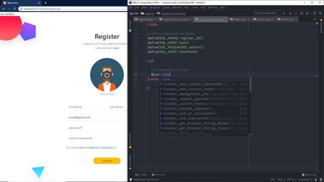 php login and registration #phpprojectcenters #reactjs #php смотреть онлайн