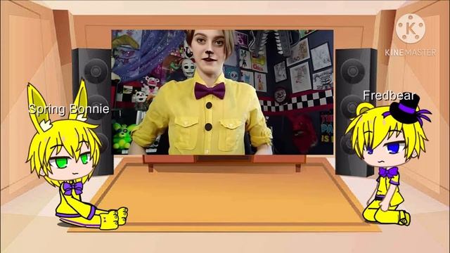 Spring Bonnie and Fredbear react to nightcove_the fox(OLD) смотреть онлайн