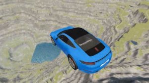 Удивительные машины прыгают и разбиваются в Leap of Death #02 - BeamNG Drive