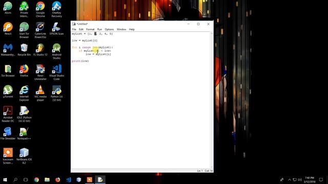 How to Find the Smallest (Min) Number in a List | Python Tutorial | ProgrammerParker смотреть онлайн
