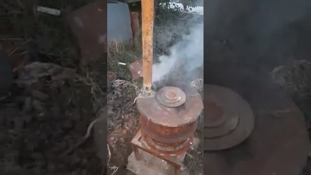 Печь из дисков пробная версия запуск на угле смотреть онлайн