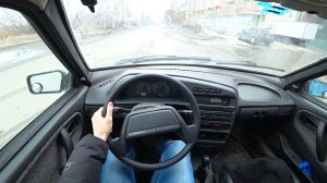 ЕДУ НА ВАЗ 2114 - ВИД ОТ ПЕРВОГО ЛИЦА!