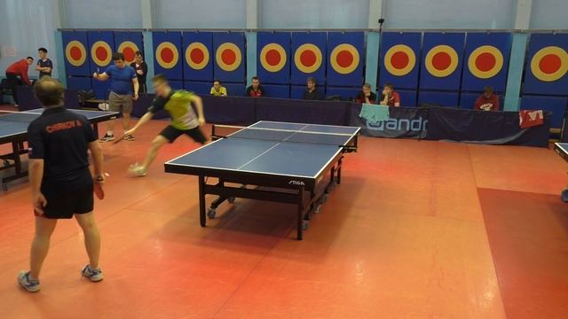 Егоров П. - Чирков А. настольный теннис Клубный Чемпионат Санкт-Петербург Высшая "С" Лига смотреть онлайн