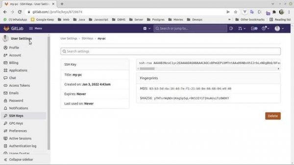 How to create and clone repository github|gitlab with SSH ?