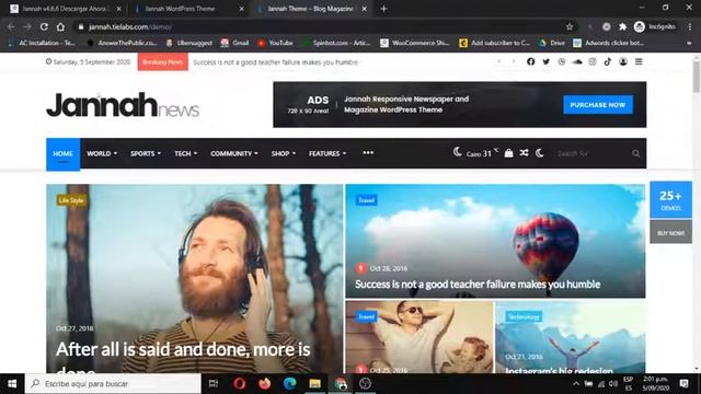 Jannah tema para wordpress gratis ►Link de Descarga◄ смотреть онлайн