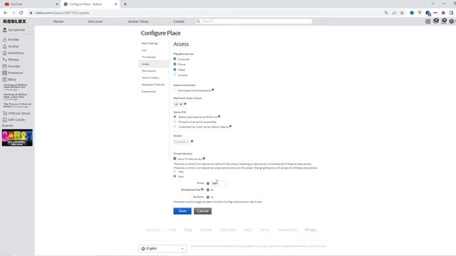 How To Enable Private Servers For Roblox Games! (2023) смотреть онлайн