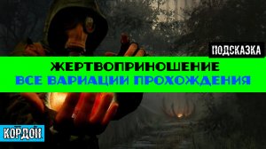 Золотой шар завершение OGSR Жертвоприношение все вариации прохождения с объяснениями подробный гайд