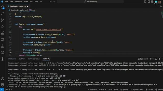 Web crawling with Selenium and Python | Crawl website and perform an action on it смотреть онлайн