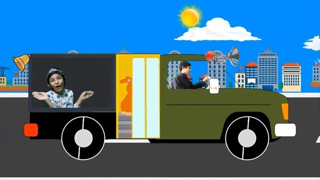 Wheels On The Bus Go | Part 1 | The Cartoon Kids смотреть онлайн