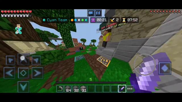 Minecraft Hive Skywars but with Lag 😭 | MCPE LAG GAMEPLAY | Minecraft Bedrock смотреть онлайн