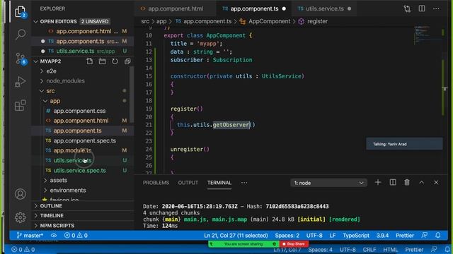 Webinar - Reactive Programming in Java Script смотреть онлайн
