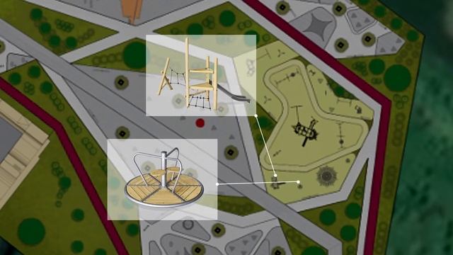 Дизайн-концепция парка с. Уват / Ландшафтный проект смотреть онлайн