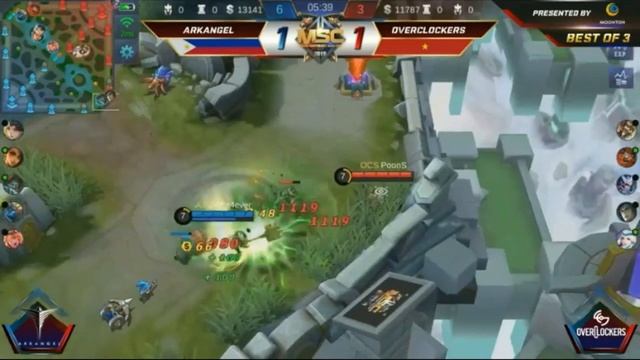 ( GAME 3 ) ARKANGEL VS OVERCLOCKERS | MOBILE LEGENDS смотреть онлайн