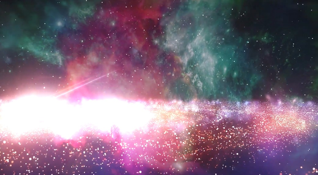 Она открыла глаза, и перед ней развернулся космос, незнакомый и странный - космос видео релакс