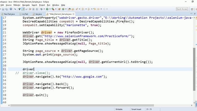 007 Web Element Built in Methods смотреть онлайн
