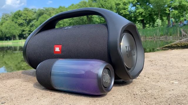 JBL PULSE 3 VS BOOMBOX смотреть онлайн